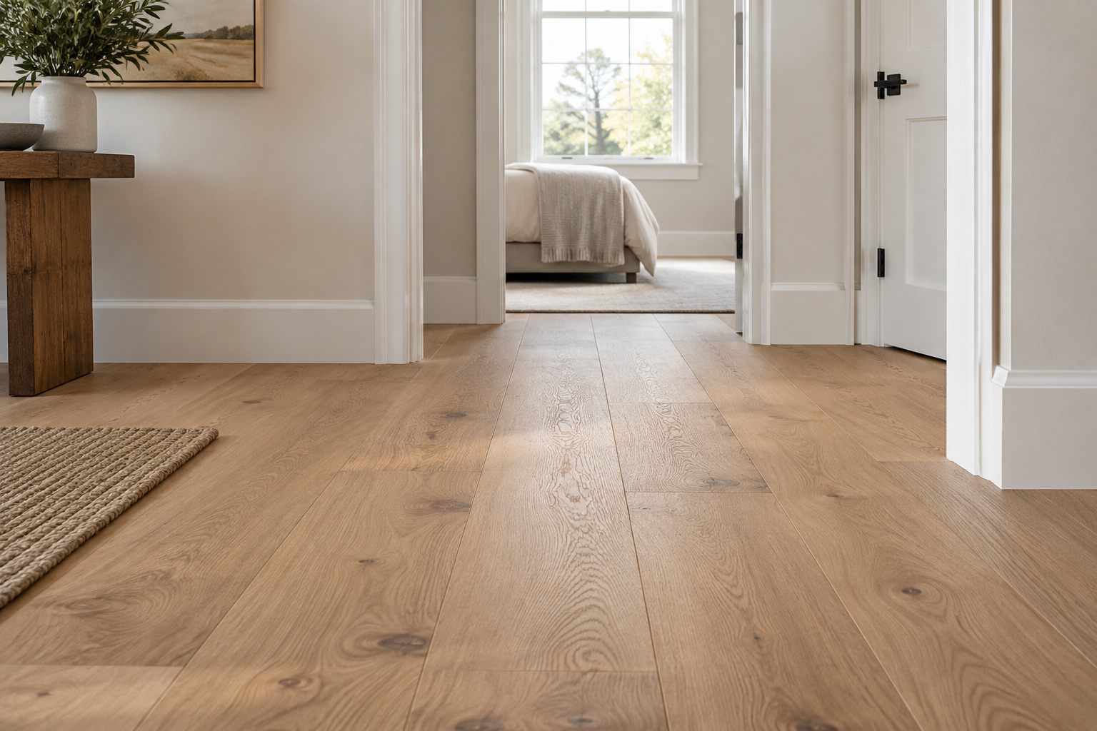 Illustrative flooring & trim concept